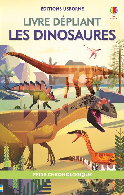 LES DINOSAURES - LIVRE DEPLIANT