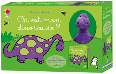 OU EST MON DINOSAURE ? - COFFRET TOUT-DOUX USBORNE