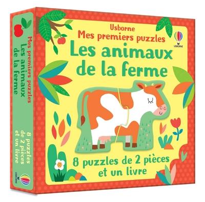 LES ANIMAUX DE LA FERME - MES PREMIERS PUZZLES