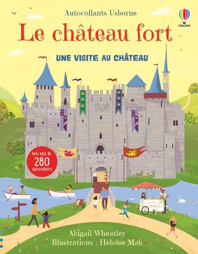 LE CHATEAU FORT - AUTOCOLLANTS USBORNE