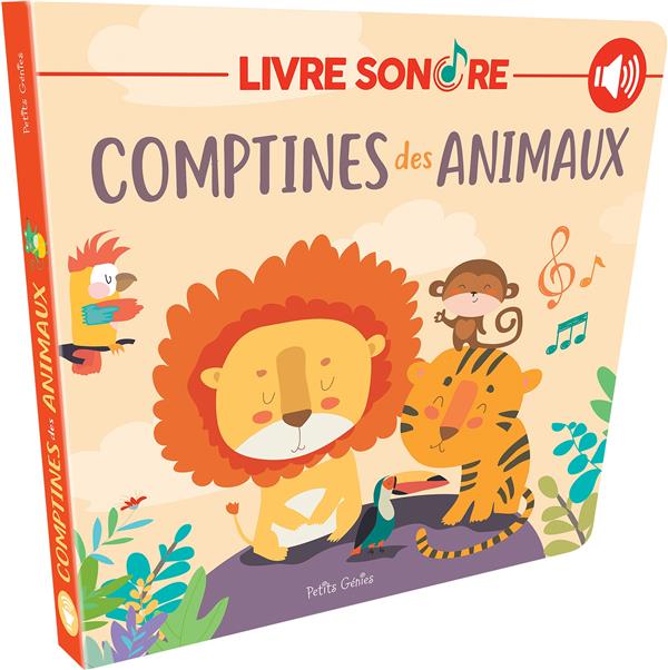 COMPTINES DES ANIMAUX - LIVRE SONORE