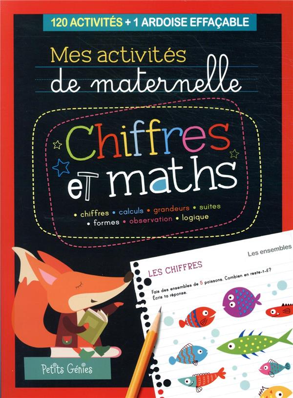 MES ACTIVITES DE MATERNELLE CHIFFRES ET MATHS