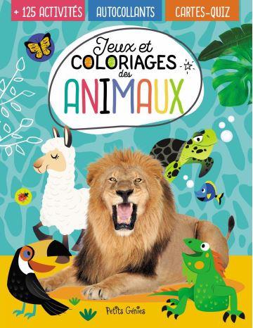 JEUX ET COLORIAGE DES ANIMAUX