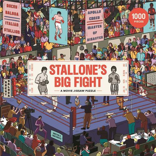STALLONE'S BIG FIGHT A MOVIE JIGSAW PUZZLE /ANGLAIS
