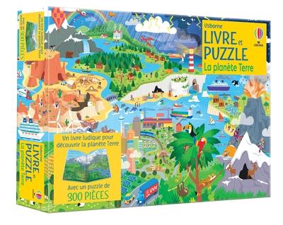 LA PLANETE TERRE - COFFRETS LIVRE ET PUZZLE