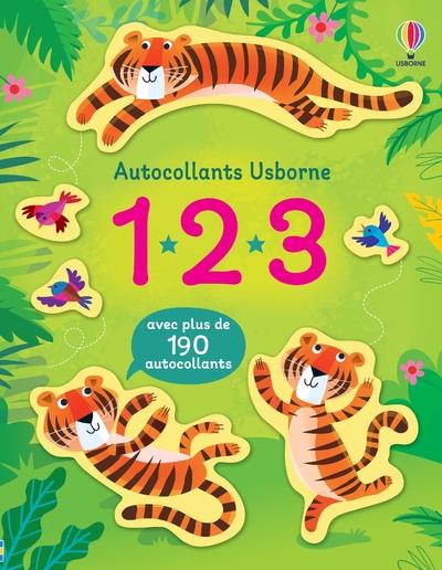 1-2-3 - AUTOCOLLANTS USBORNE