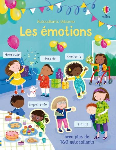 LES EMOTIONS - AUTOCOLLANTS USBORNE