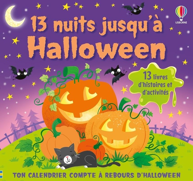 13 NUITS JUSQU'A HALLOWEEN - CALENDRIER COMPTE A REBOURS D'HALLOWEEN - DES 3 ANS