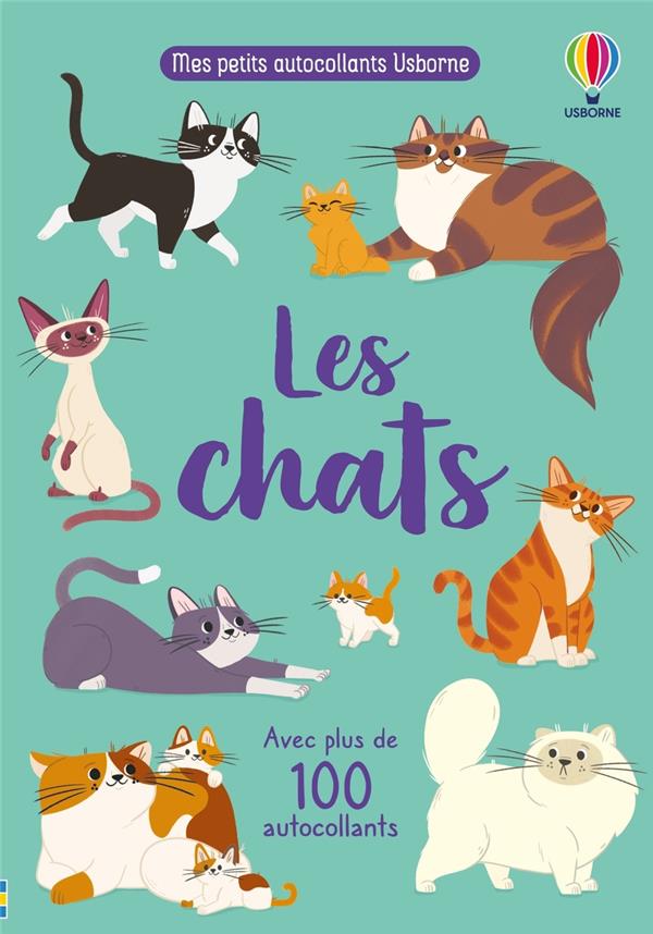 LES CHATS - MES PETITS AUTOCOLLANTS USBORNE - DES 3 ANS