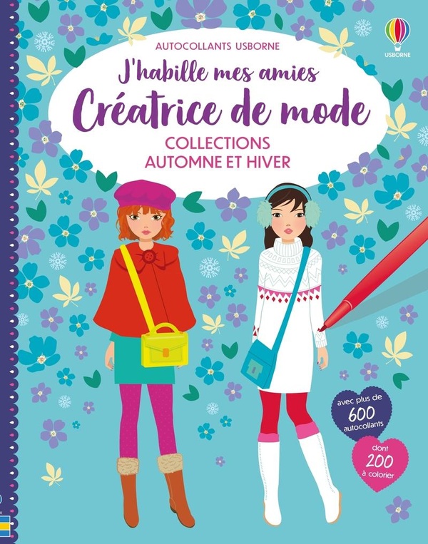 COLLECTIONS AUTOMNE ET HIVER - J'HABILLE MES AMIES CREATRICE DE MODE - DES 7 ANS