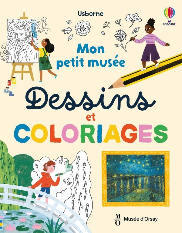 MON PETIT MUSEE - DESSINS ET COLORIAGES - DES 7 ANS