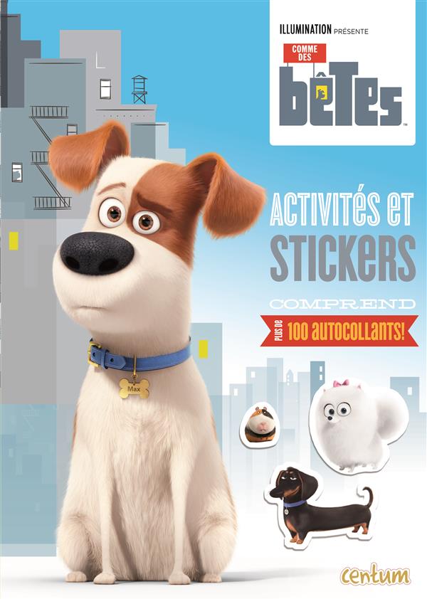 COMME DES BETES ACTIVITES ET STICKERS