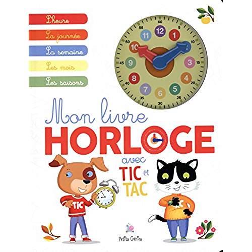 MON LIVRE-HORLOGE AVEC TIC ET TAC