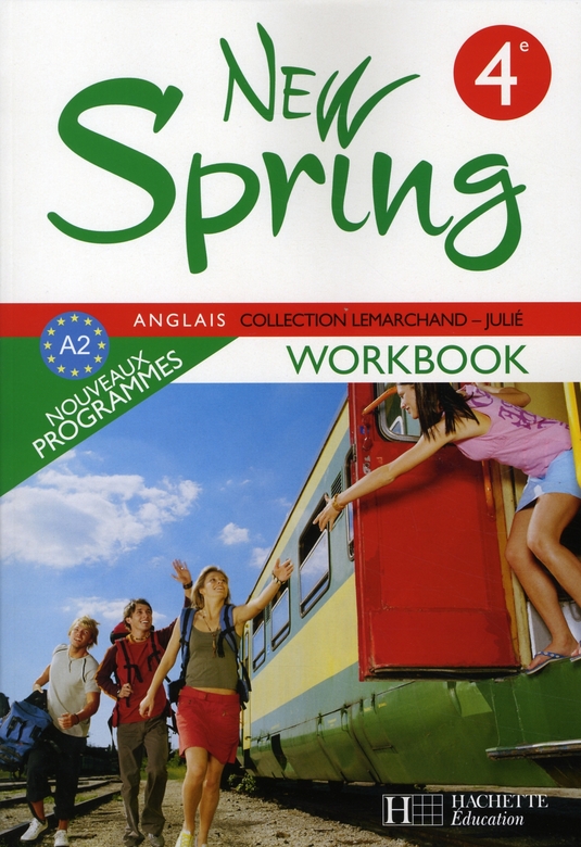 NEW SPRING 4E LV1 - ANGLAIS - WORKBOOK - EDITION 2008