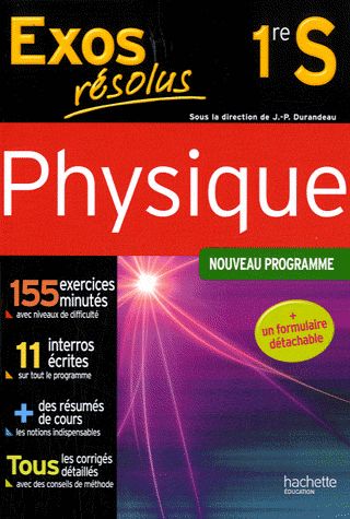 EXOS RESOLUS - PHYSIQUE 1RE S