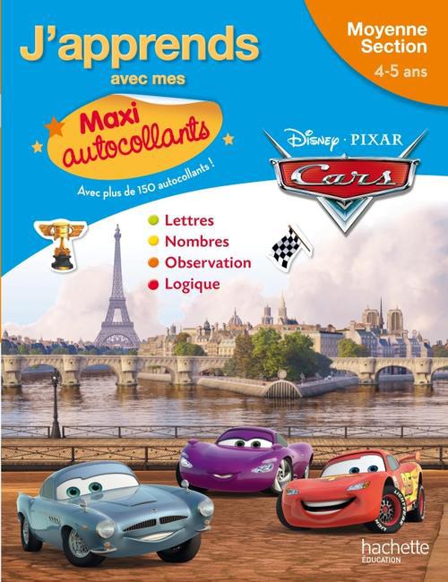 MES AUTOCOLLANTS CARS - MOYENNE SECTION