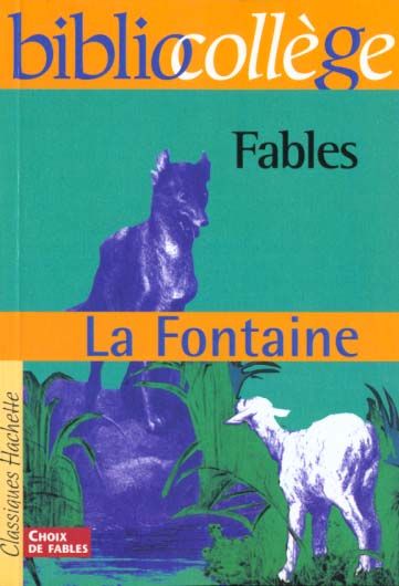 BIBLIOCOLLEGE - FABLES, JEAN DE LA FONTAINE