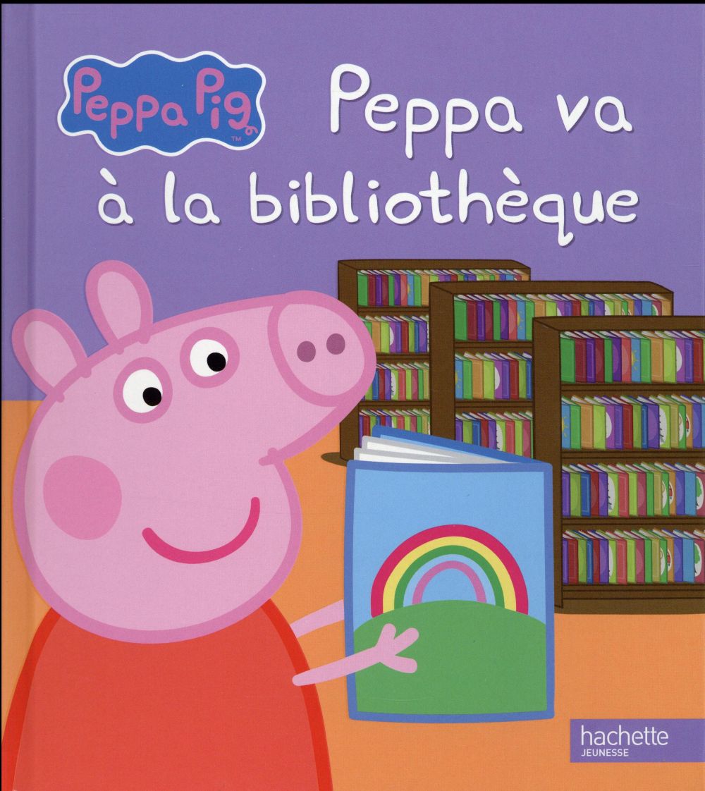 PEPPA PIG - PEPPA VA A LA BIBLIOTHEQUE