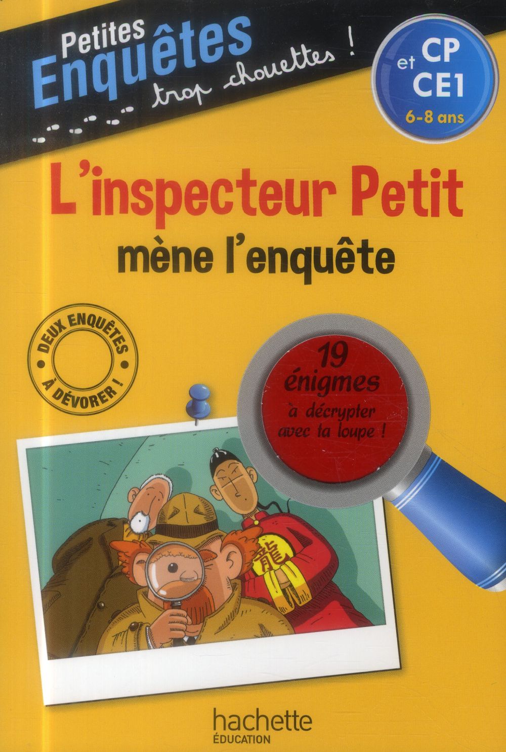 L'INSPECTEUR PETIT MENE L'ENQUETE - CP ET CE1