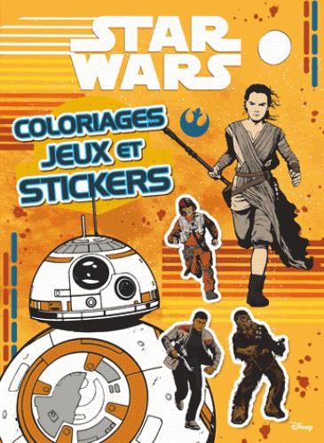 STAR WARS VII, COLO, JEUX ET STICKERS