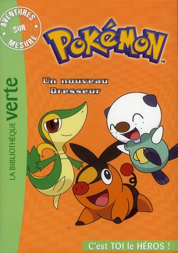 POKEMON - AVENTURES SUR MESURE - UN NOUVEAU DRESSEUR