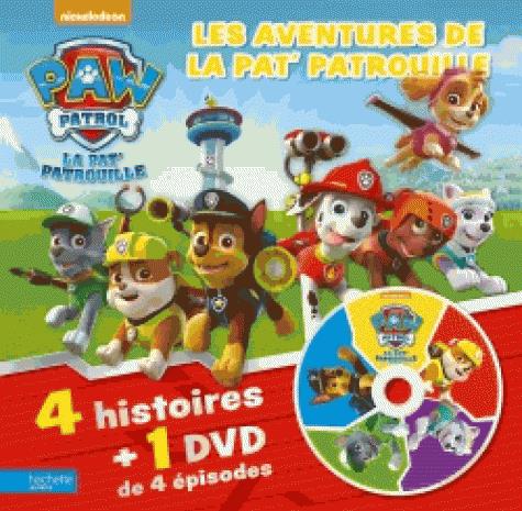 PAW PATROL-LA PAT'PATROUILLE - LES AVENTURES DE LA PAT' PATROUILLE - 4 HISTOIRES + 1 DVD