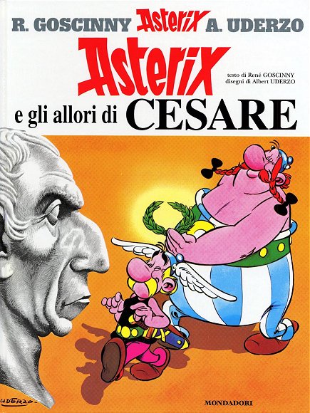 ASTERIX LES LAURIERS DE CESAR (ITALIEN)