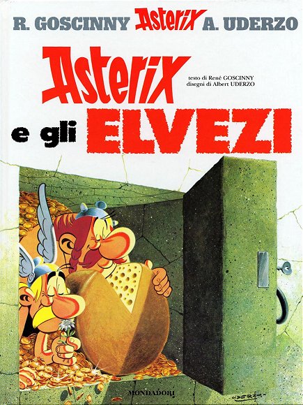 ASTERIX CHEZ LES HELVETES (ITALIEN)