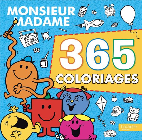 MONSIEUR MADAME - 365 COLORIAGES