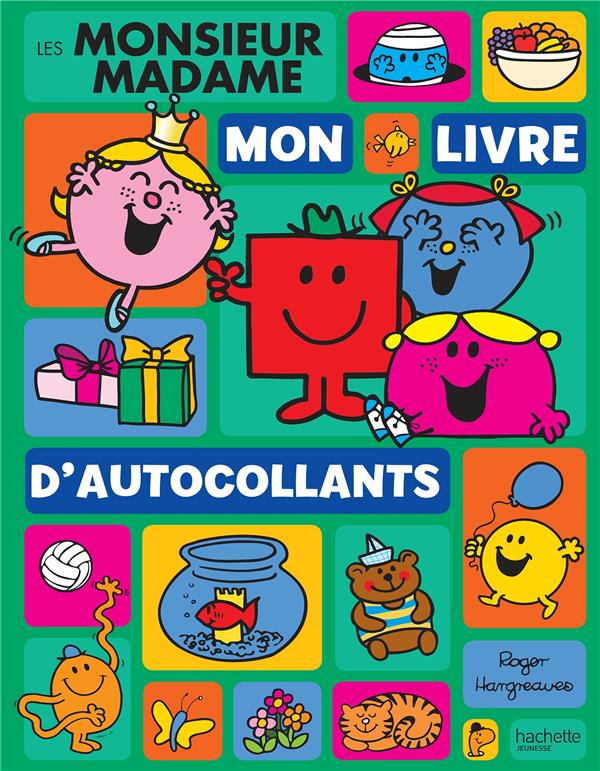 MONSIEUR MADAME-MON LIVRE D'AUTOCOLLANTS