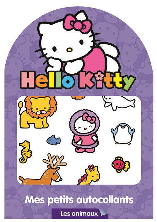 MES PETITS AUTOCOLLANTS - LES ANIMAUX - HELLO KITTY