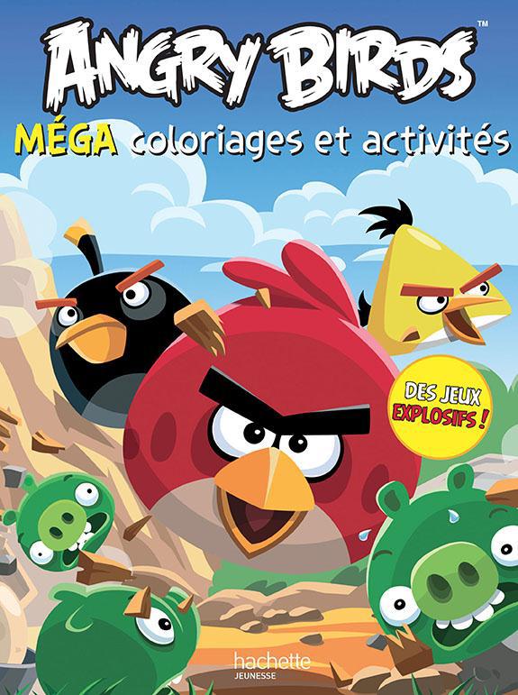 ANGRY BIRDS MEGA COLORIAGE ET ACTIVITES