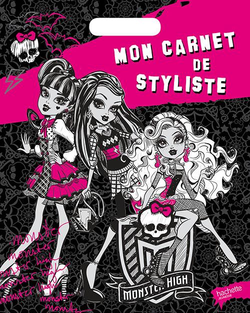 MON CARNET DE STYLISTE MONSTER HIGH