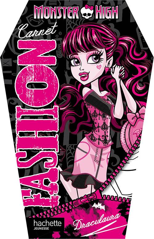 MONSTER HIGH - CARNET FASHION DRACULAURA