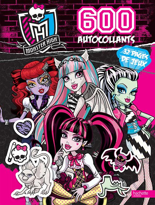 MONSTER HIGH / 600 AUTOCOLLANTS N 2