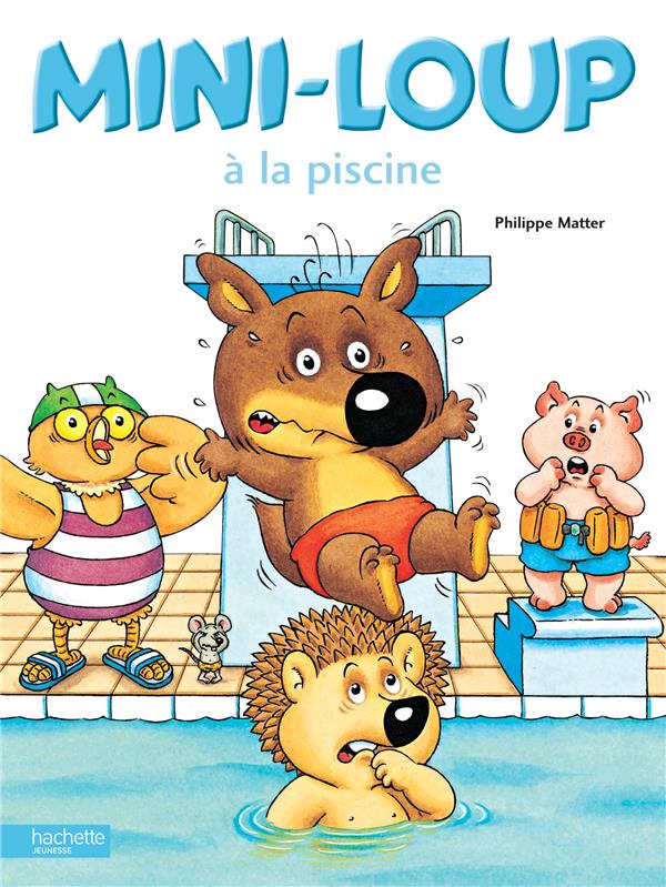 MINI-LOUP A LA PISCINE