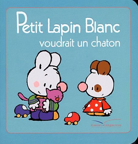 PETIT LAPIN BLANC VOUDRAIT UN CHATON