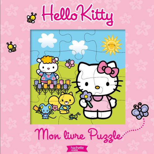 MON GRAND LIVRE PUZZLE HELLO KITTY