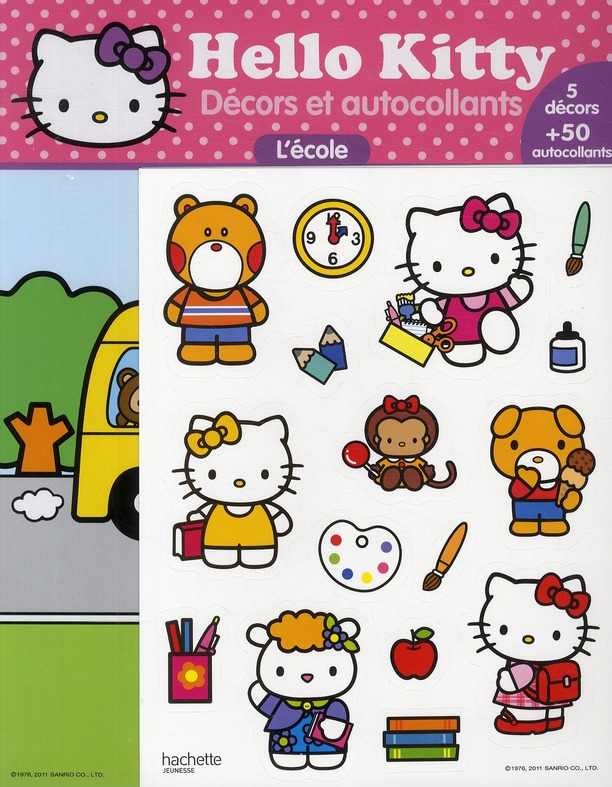 DECORS ET AUTOCOLLANTS -L'ECOLE