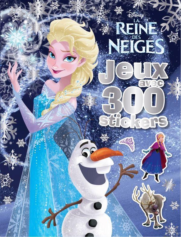 LA REINE DES NEIGES, 300 STICKERS