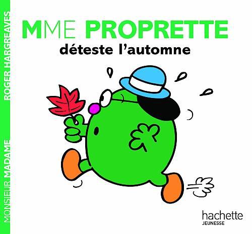 MADAME PROPRETTE DETESTE L'AUTOMNE