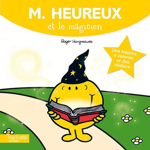 HISTOIRE A COLORIER - M. HEUREUX ET LE MAGICIEN