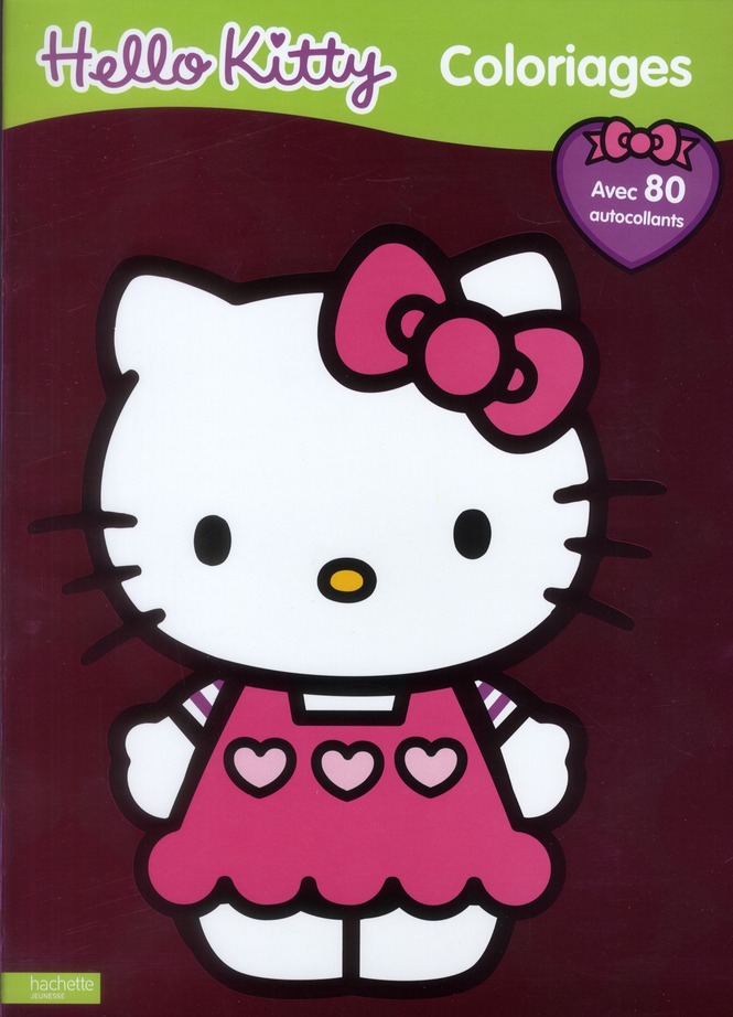 COLORIAGE IRISE HELLO KITTY