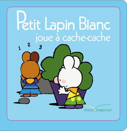 TITRE TV - PETIT LAPIN BLANC JOUE A CACHE-CACHE