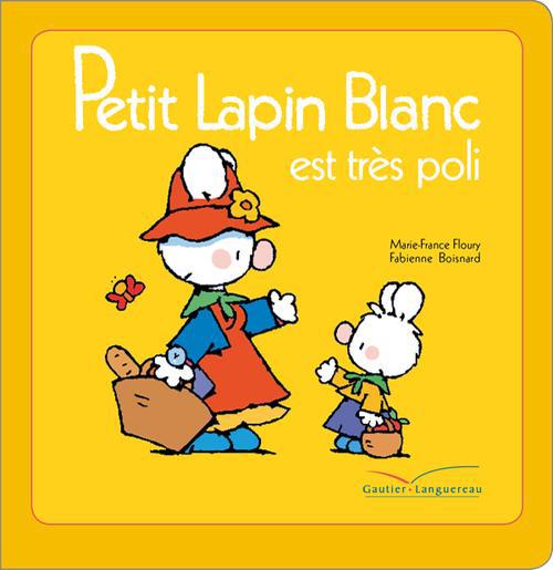 PETIT LAPIN BLANC EST TRES POLI