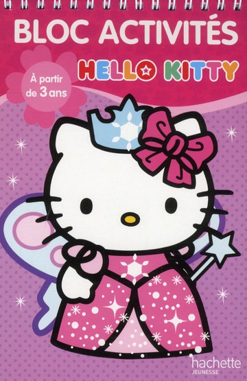 BLOC ACTIVITES HELLO KITTY 3 ANS