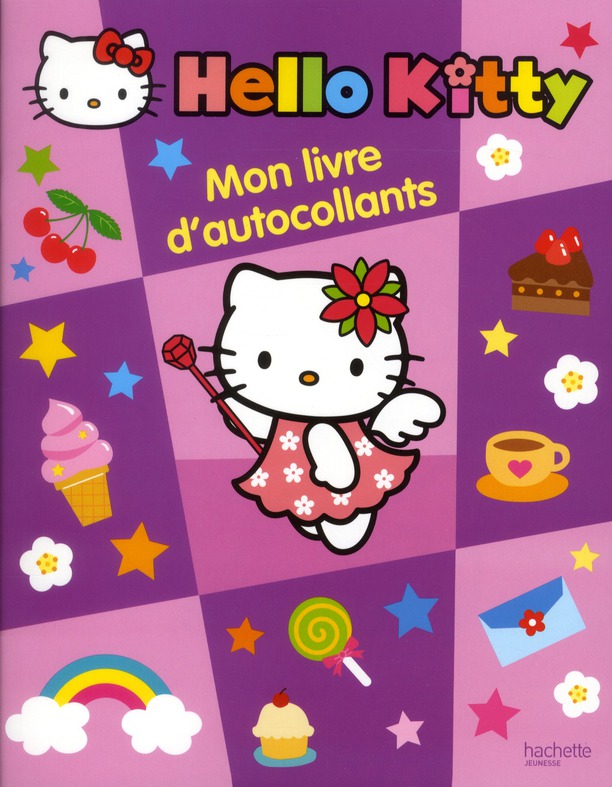 MON LIVRE D AUTOCOLLANTS HELLO KITTY