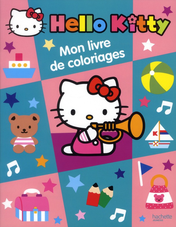 MON LIVRE DE COLORIAGES HELLO KITTY