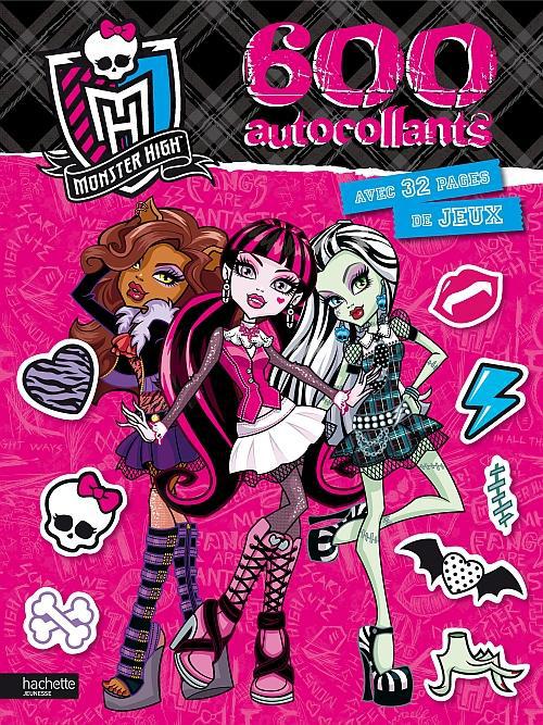 600 AUTOCOLLANTS MONSTER HIGH
