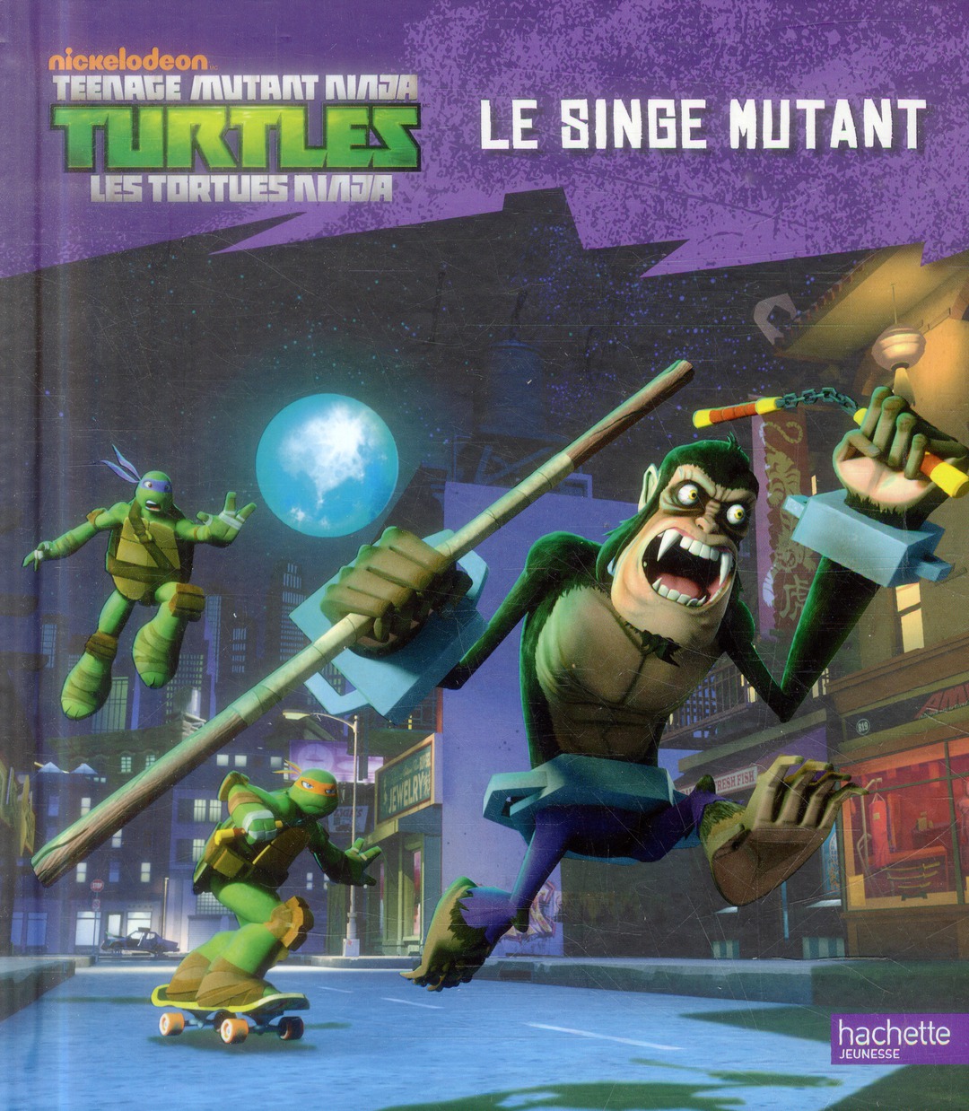 TORTUES NINJA / HISTOIRE N 1  LE SINGE MUTANT